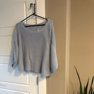 Free People Sweater S - Light Blue